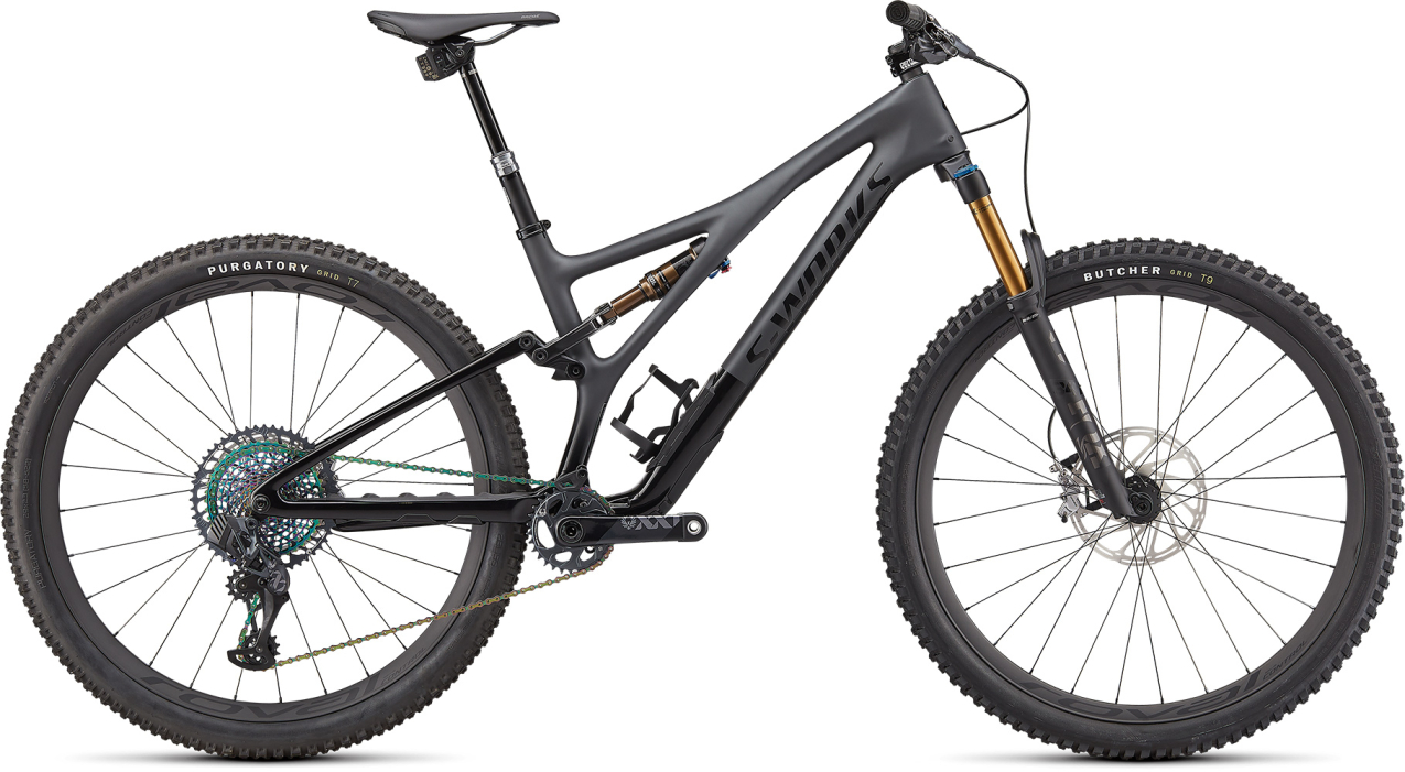 S-WORKS горные велосипеды Specialized S-Works Stumpjumper 2022 Satin Brushed / Black Liquid Metal / Gloss Black Артикул 93322-0101, 93322-0102, 93322-0104, 93322-0105, 93322-0103