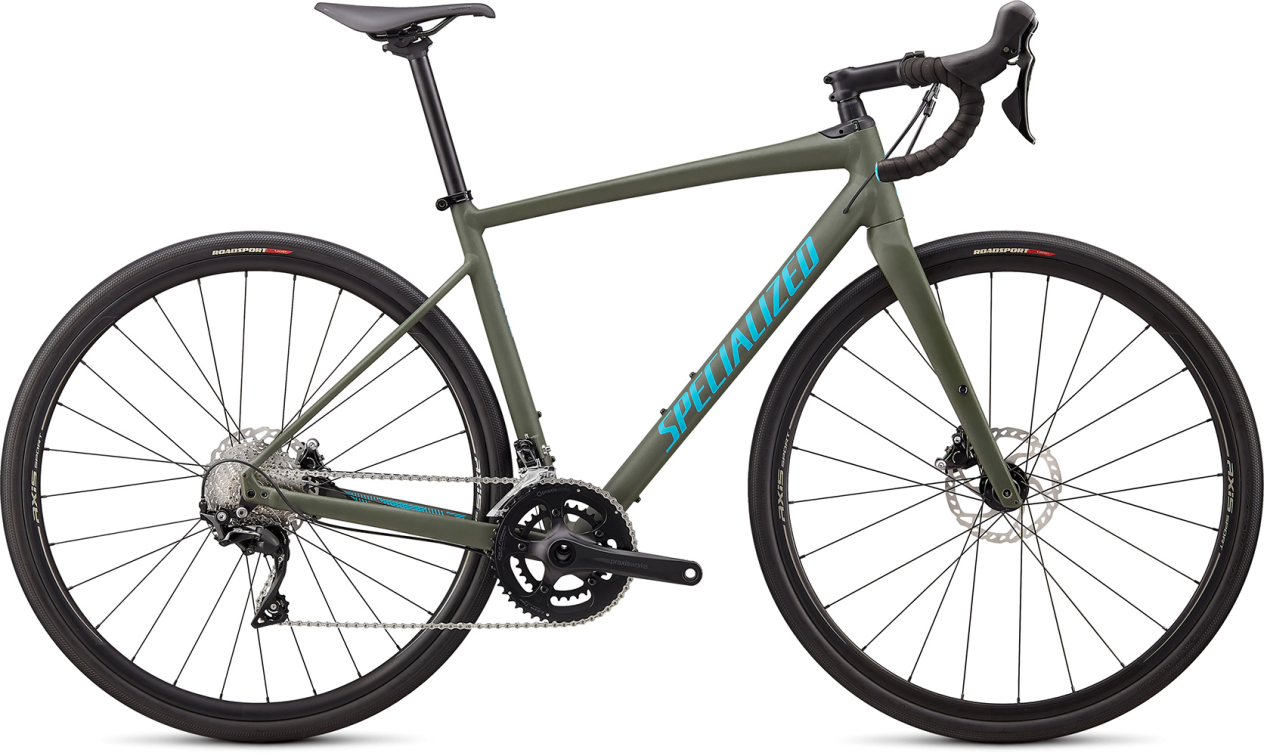 Гравийные велосипеды, комфорт плюс Specialized Diverge E5 Comp 2020 оливковый Артикул 95420-5152, 95420-5156, 95420-5144, 95420-5154, 95420-5148