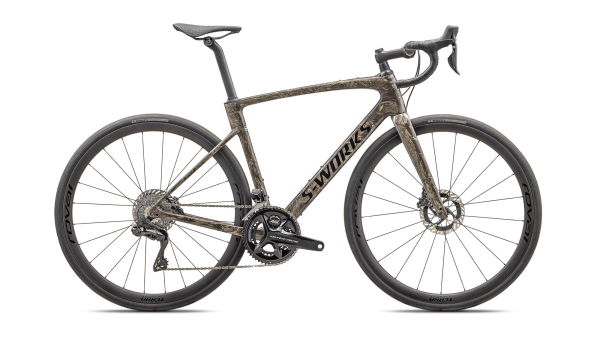 Specialized S-Works Roubaix SL8 - Dura-Ace Di2 2025 Gloss Toupe/Gunmetal Strata/Charcoal
