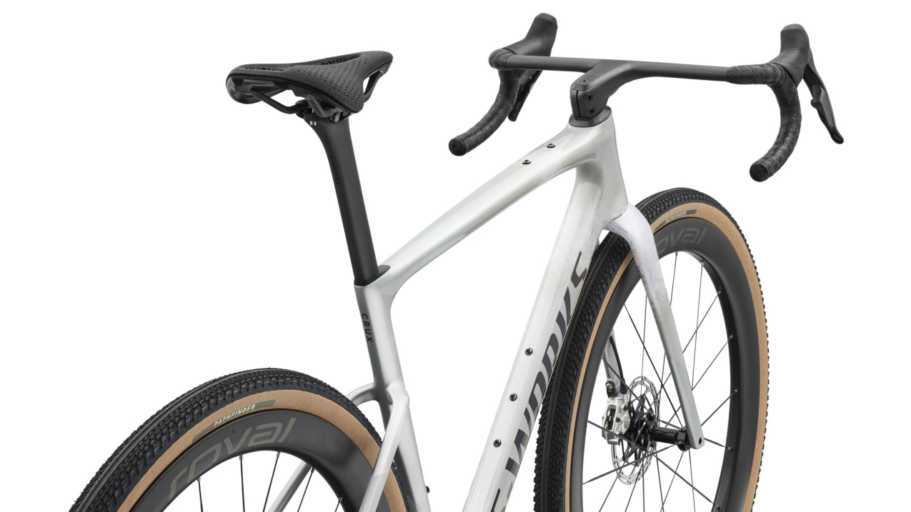 S-WORKS велосипеды гравийные Specialized S-Works Crux 5 - Sram RED XPLR 2027 Silver Dust Frost Артикул 91427-0149, 91427-0154, 91427-0156, 91427-0158, 91427-0152, 91427-0161