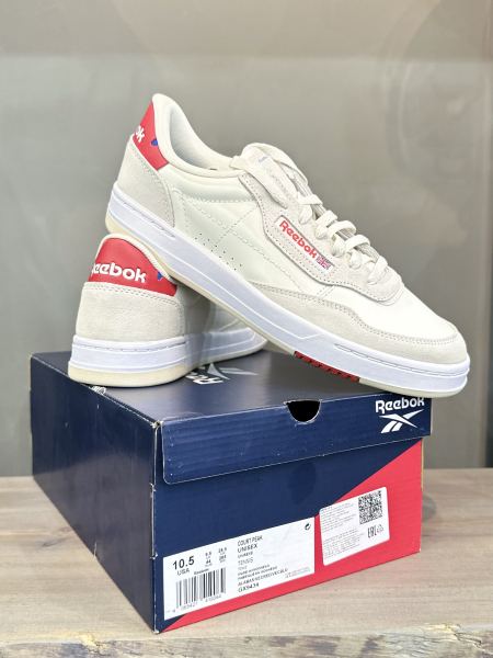Кеды Reebok Court Peak alabaster/vector red/vector blue