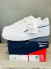 Кроссовки Кеды Reebok Club C 85 Vegan ftwr white/hint mint/midnight pine Артикул GX75627, GX756213, GX75627.5, GX756215, GX75629, GX756211, GX756210, GX75628, GX75628.5, GX75625.5, GX75626, GX756212, GX75626.5, GX756210.5