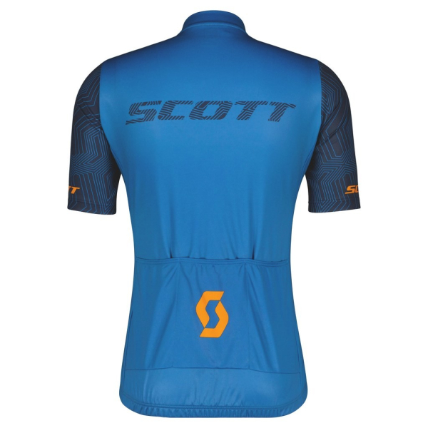Джерси Scott RC Team 10 SS storm blue/copper orange