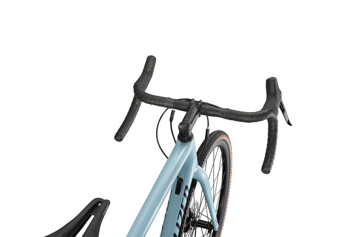 Циклокроссовые, внедорожные велосипеды Specialized Crux Comp 2022 Gloss Arctic Blue / Tarmac Black Артикул 91422-5052, 91422-5056, 91422-5061, 91422-5054, 91422-5049, 91422-5058