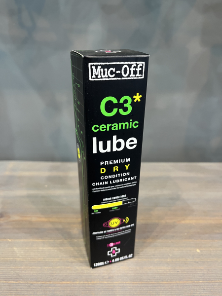 Смазка для цепи с керамикой Muc-Off C3 Dry Weather Ceramic 120мл (сухая погода) 872
