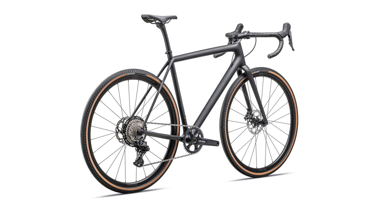 Циклокроссовые, внедорожные велосипеды Specialized Crux Comp - Shimano GRX 2025 Satin Carbon/Smoke  Артикул 91425-5554, 91425-5558, 91425-5552, 91425-5561, 91425-5549, 91425-5556