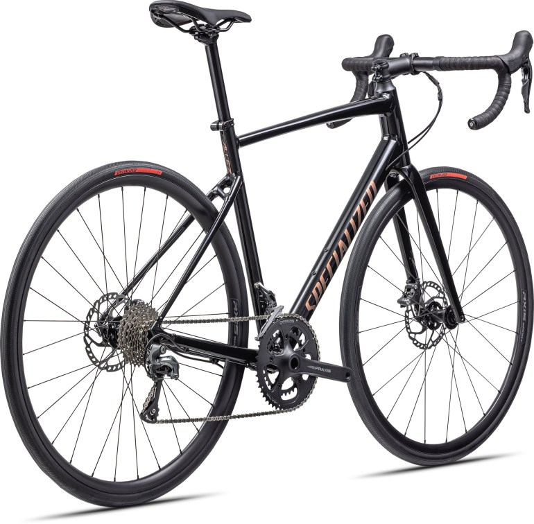 Шоссейные велосипеды Specialized Allez E5 Sport 2025 Gloss Tarmac Black Артикул 90025-7461, 90025-7458, 90025-7444, 90025-7449, 90025-7454, 90025-7452, 90025-7456