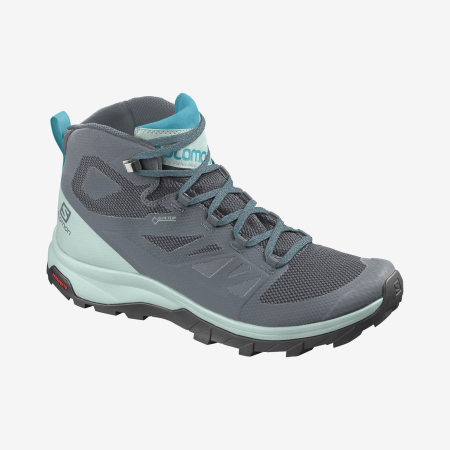 Ботинки женские Ботинки женские Salomon OUTline Mid GTX  Stormy Weather/Icy Morn/Bluebird Артикул 2000000038490, 2000000038476, 2000000038469, 2000000038483, 2000000038452, 2000000038445, 2000000038438