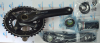 Системы и Шатуны Система Shimano Deore M615 Артикул EFCM615C08XL, EFCM615E84XL, EFCM615E08XS, EFCM615E86XL, EFCM615E84XS, EFCM615E08XL, EFCM615E86XS