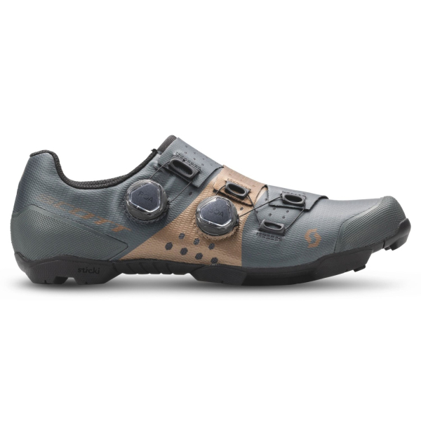 Велотуфли MTB Велотуфли MTB Scott RC Python dark grey/bronze Артикул 7615523814978, 7615523814947, 7615523814961, 7615523814954, 7615523814930