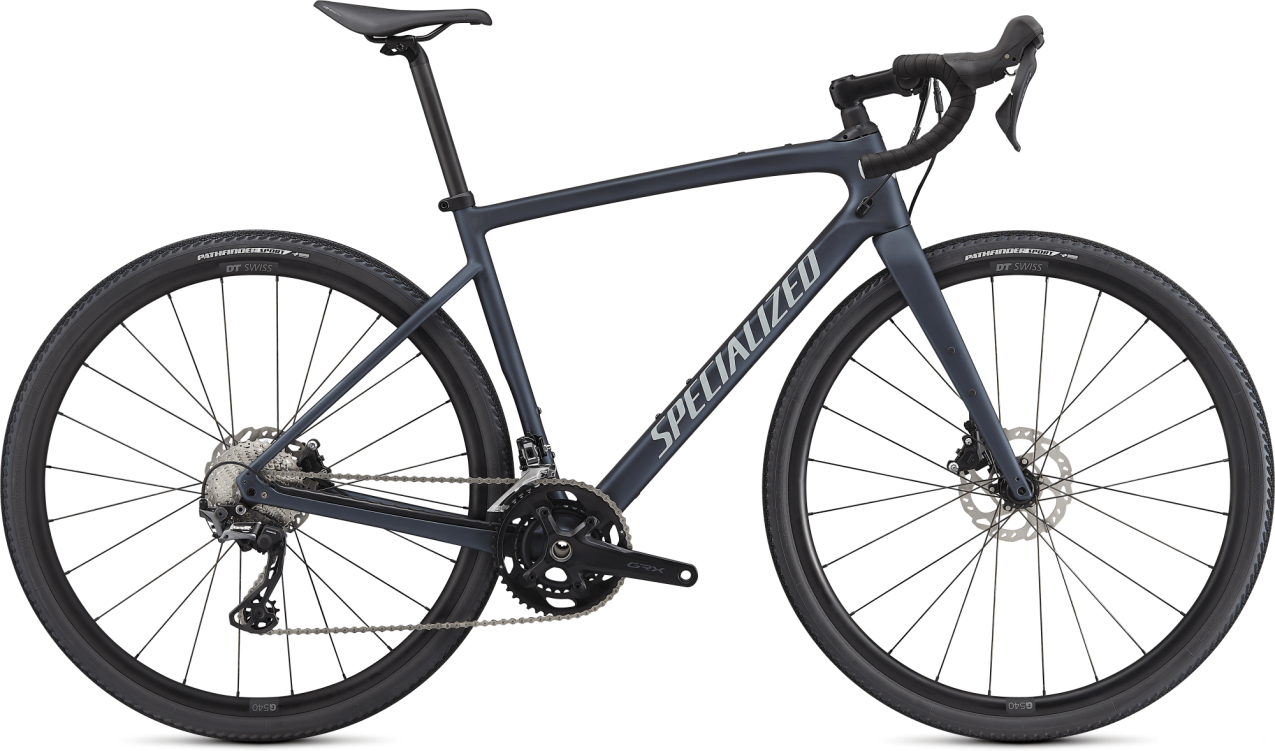 Гравийные велосипеды, комфорт плюс Specialized Diverge Sport Carbon 2021 Satin Cast Blue Metallic/Ice Blue/Chrome/Clean Артикул 96220-6258, 96220-6261, 96220-6252, 96220-6249, 96220-6256, 96220-6264, 96220-6254, 96220-6244