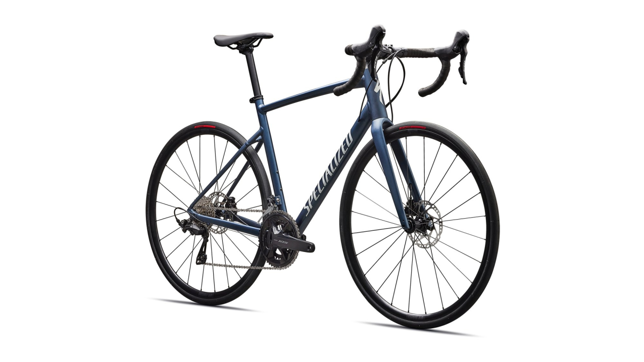 Шоссейные велосипеды Specialized Allez Comp 2026 Cast Blue Metallic / Dune White Артикул 90026-7044, 90026-7052, 90026-7049, 90026-7056, 90026-7061, 90026-7054, 90026-7058