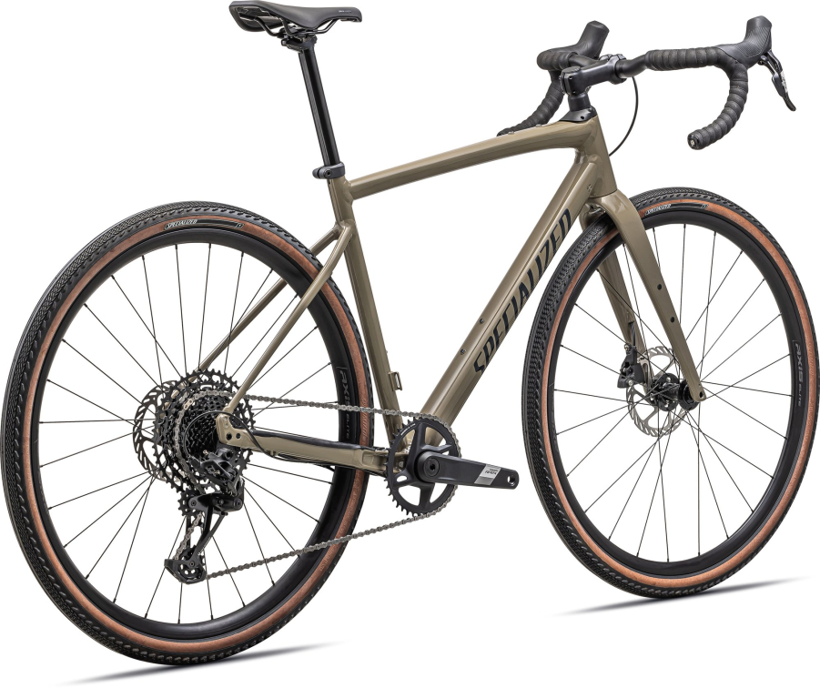 Гравийные велосипеды, комфорт плюс Specialized Diverge Comp E5 2025 Gloss Taupe / Slate Артикул 95425-5349, 95425-5358, 95425-5356, 95425-5352, 95425-5354, 95425-5364, 95425-5361
