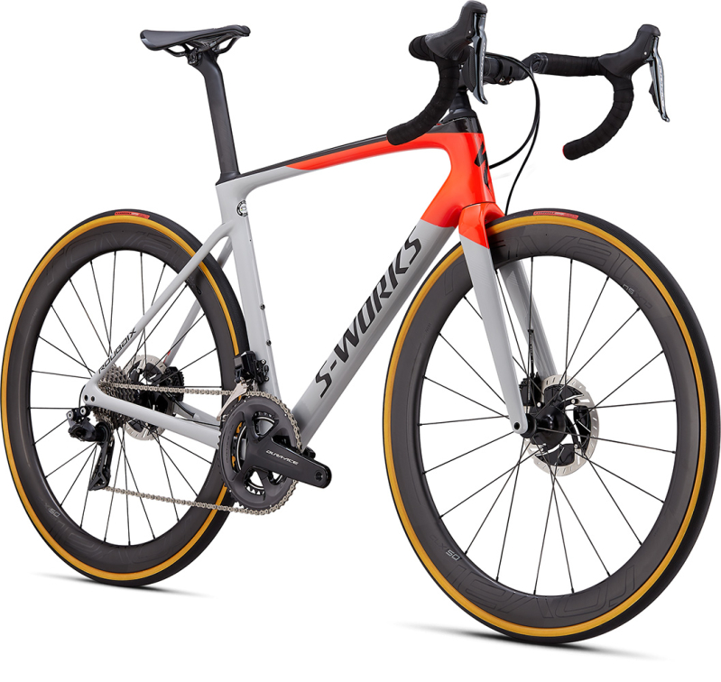 S-WORKS велосипеды шоссе Specialized S-Works Roubaix DI2 2020 серый-красный Артикул 94420-0054, 94420-0058, 94420-0052, 94420-0056, 94420-0049, 94420-0061