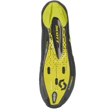 Велотуфли шоссе и триатлон Велотуфли Scott Road RC matt black/sulphur yellow Артикул 7613368481225, 7613368481201