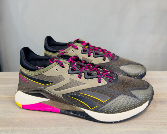 Кроссовки Кроссовки женские Reebok Nano X2 TR Adventure army green/core black/proud pink Артикул HP90787.5, HP90786, HP907811, HP90785.5, HP90786.5, HP907810, HP90789.5, HP90788, HP90789, HP90787