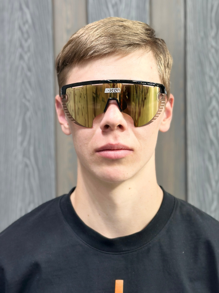 Очки Очки спортивные Scicon AeroWing Lamon оправа Black Gloss линза SCNPP Multimirror Bronze Артикул 