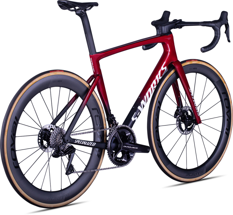 S-WORKS велосипеды шоссе Specialized S-Works Tarmac SL7 Dura-Ace Di2 2022 Red Tint/Metallic White Silver/ Satin Black Артикул 90622-0144, 90622-0149, 90622-0158, 90622-0161, 90622-0152, 90622-0156, 90622-0154