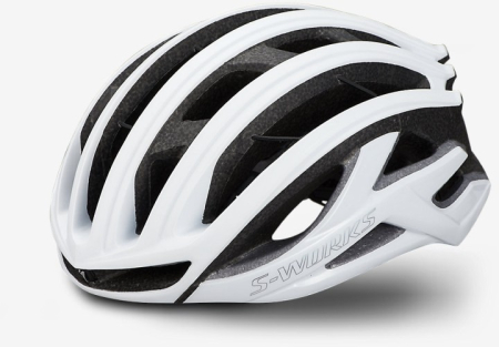 Шлемы Шлем Specialized S-Works Prevail II Vent Angi Mips Matte Gloss White/Chrome Артикул 60921-1123, 60921-1122, 60921-1124