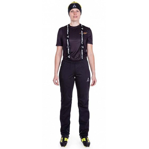 Брюки и тайтсы Брюки женские Fischer Softshell Light black Артикул 2000999823886, 2000999823893