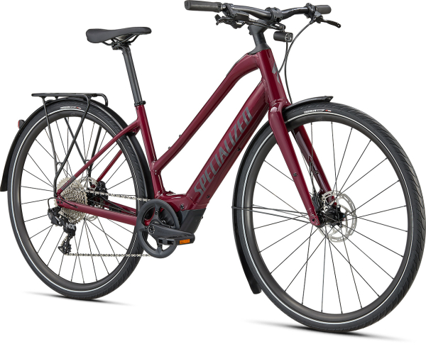 Specialized Turbo Vado SL 4.0 Step-Through EQ 2022 Raspberry / Black Reflective