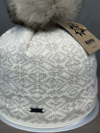 Шапки, кеппи, бейсболки Шапка Kama A173-100 White Артикул 