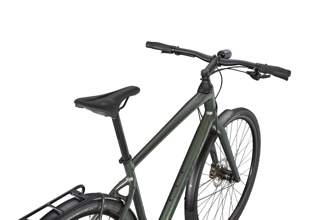 Городские велосипеды Specialized Sirrus X 4.0 EQ 2022 Satin Oak Green Metallic / Black Reflective Артикул 92421-5300, 92421-5304, 92421-5302, 92421-5301, 92421-5306, 92421-5303, 92421-5305