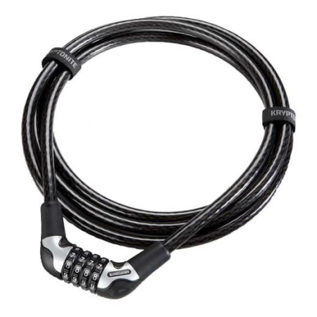 Велосипедные замки Замок велосипедный Kryptonite Cables KryptoFlex 1230 Combo Cable	 Артикул 