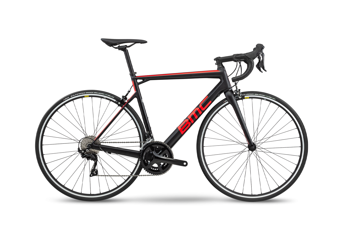 Шоссейные велосипеды BMC Teammachine SLR03 ONE Black/red/grey 105 2020 Артикул 