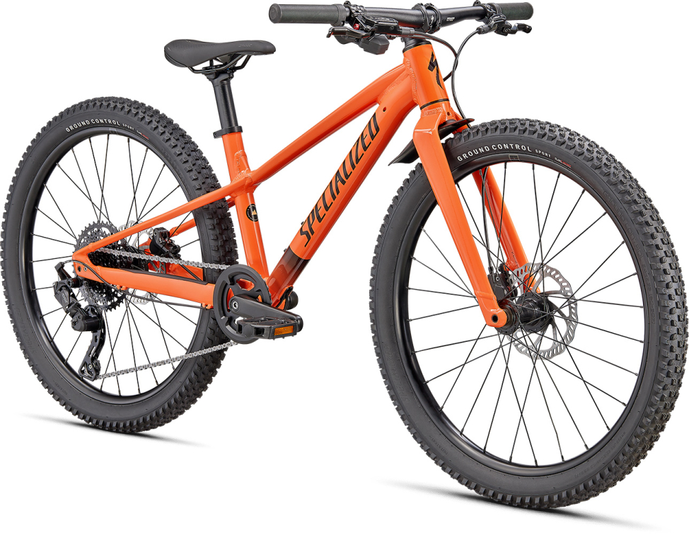 Подростковые,  для мальчиков, старше 8-ми лет Specialized Riprock 24 2022 Gloss Blaze/Black Артикул 96522-8411