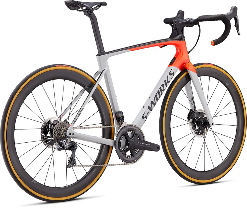 S-WORKS велосипеды шоссе Specialized S-Works Roubaix DI2 2020 серый-красный Артикул 94420-0054, 94420-0058, 94420-0052, 94420-0056, 94420-0049, 94420-0061