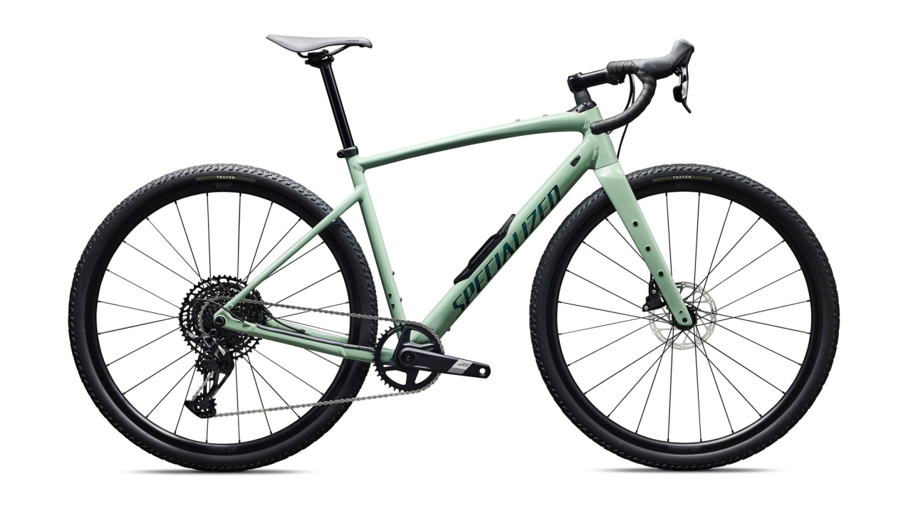 Гравийные велосипеды, комфорт плюс Specialized Diverge 4 Comp Alloy 2026 SRAM Apex Gloss Pistachio / Emerald Metallic Артикул 95426-5456, 95426-5452, 95426-5449, 95426-5454, 95426-5461, 95426-5458