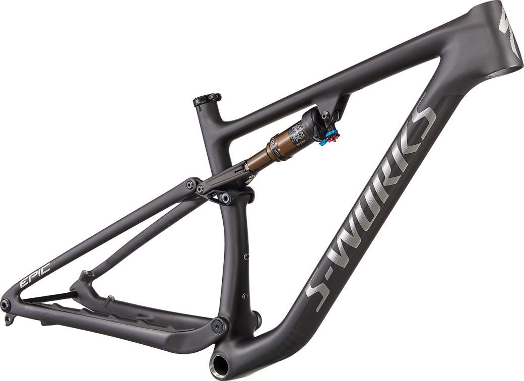 Рамы горных велосипедов рама Specialized S-Works Epic EVO 2022 Satin Brushed Black liquid Metal / Chrome Foil Артикул 74822-0104, 74822-0102, 74822-0103, 74822-0105, 74822-0101
