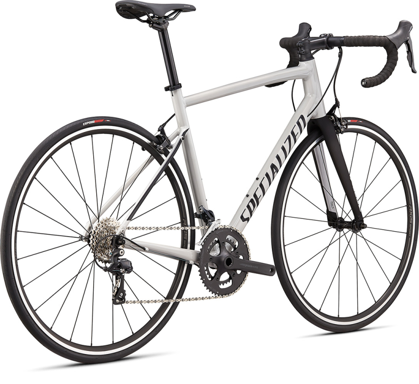 Шоссейные велосипеды Specialized Allez E5 Sport 2020 серый-черный Артикул 90020-6056, 90020-6058, 90020-6061, 90020-6054, 90020-6052, 90020-6044, 90020-6049