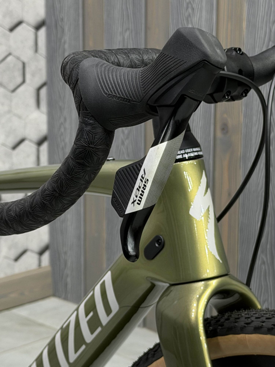 Гравийные велосипеды, комфорт плюс Specialized Diverge 4 Comp Carbon 2026 SRAM Apex AXS Laurel Green Metallic/ Dolomite Metallic Артикул 95426-5349, 95426-5354, 95426-5352, 95426-5361, 95426-5356, 95426-5358