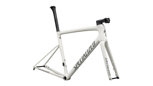 рама specialized tarmac sl8 frameset 2025 gloss dune white / black pearl over ashen
