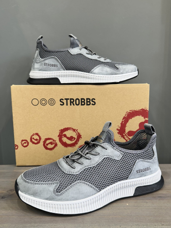Кроссовки Кроссовки Strobbs C3663-10 серый Артикул C3663-10-42, C3663-10-44, C3663-10-45, C3663-10-41, C3663-10-43
