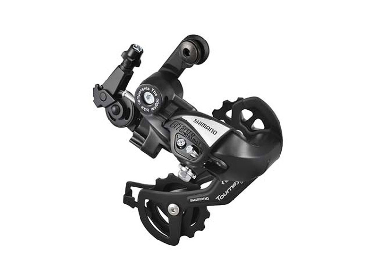Переключатели Переключатель задний Shimano Tourney TX55 6/7 ск. крепление на петух Артикул 
