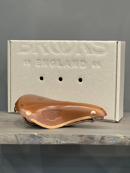 седло brooks b17 special short honey