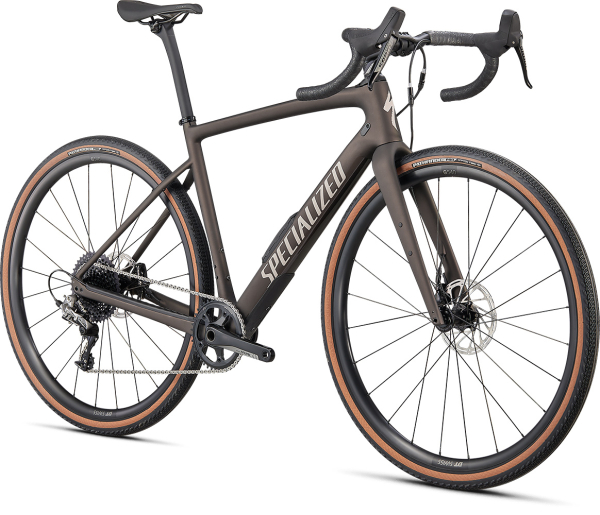 Specialized Diverge Comp Carbon 2022 Satin Gunmetal/White/Chrome/Clean