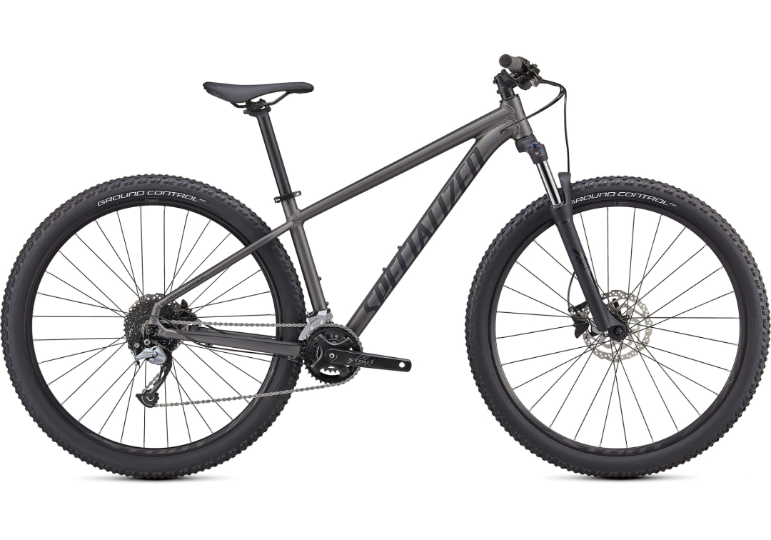 Купить Specialized Rockhopper Comp 27,5 2X 2021 Satin Smoke / Satin Black Артикул 91520-2303, 91520-2301, 91520-2302