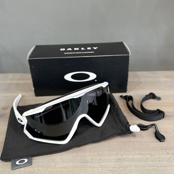 Очки спортивные Oakley Wind Jacket 2.0 оправа Matte White линза Prizm Snow Sapphire Iridium