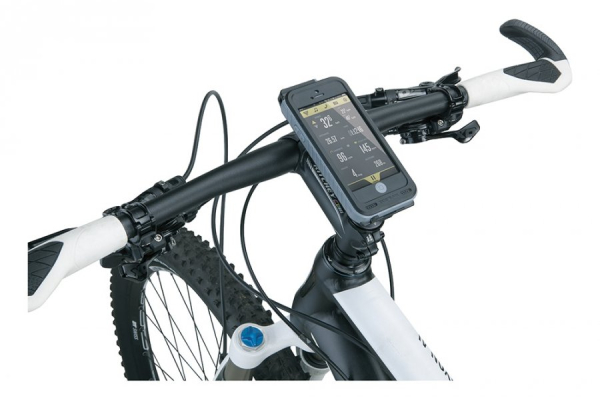 TOPEAK Водонепроницаемый Бокс для телефона с 3150 mAh integrated power pack, с креплением, для iPhon