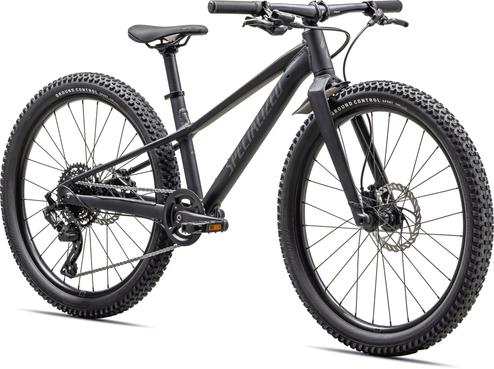 Подростковые,  для мальчиков, старше 8-ми лет Specialized Riprock 24 2024 Satin Cast Black/Smoke Артикул 96524-8224