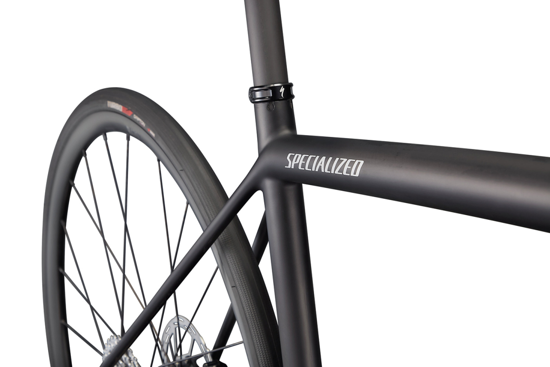 Шоссейные велосипеды Specialized Aethos Comp 2022 Satin Carbon/Teal Tint Fade/Flake Silver Артикул 97222-5149, 97222-5152, 97222-5161, 97222-5154, 97222-5156, 97222-5158