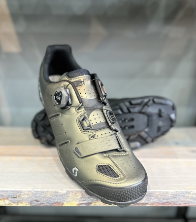 Велотуфли MTB Велотуфли MTB Scott Elite Boa metallic brown/black Артикул 7615523410224, 7615523410231, 7615523410248