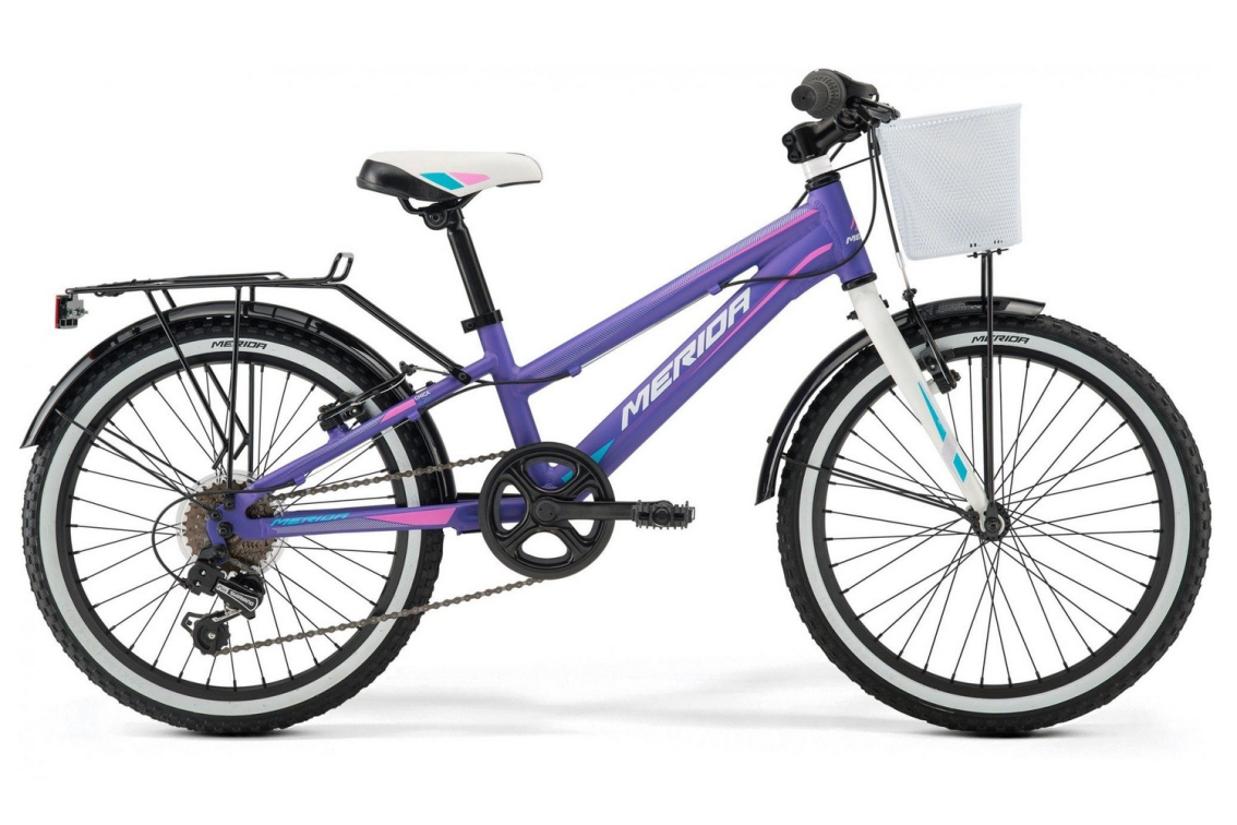 Для девочек с 6-ти до 7-ми лет Merida Chica J20 2019 фиолетовый Артикул 2000053534352
