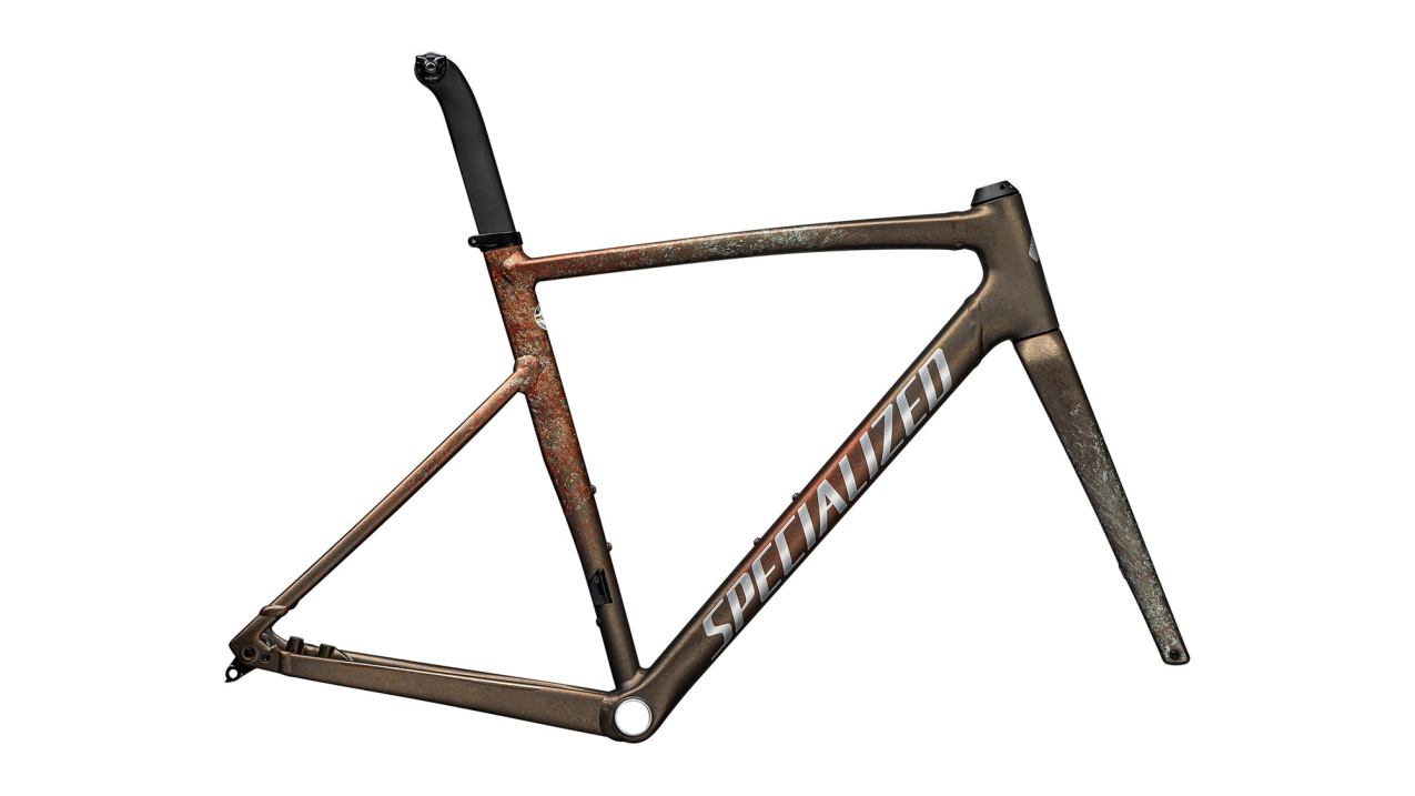 Рамы шоссе, гревел рама Specialized Allez Sprint 2025 Copper Multicolor Blurred Impasto / Brushed Liquid Metal Артикул 70025-7052, 70025-7049, 70025-7056, 70025-7054, 70025-7058, 70025-7061