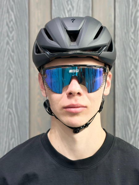 Очки Очки спортивные Scicon AeroWing Lamon оправа Black Gloss линза SCNPP Multimirror Blue Артикул 