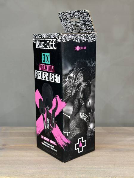 Велохимия Набор щеток Muc-Off 220 Premium Brush для чистки и полировки велосипеда  3 шт Артикул 